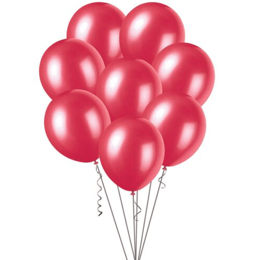 Pink Metallic Balloons 30cm (Pack of 100) - The Party Marketplace