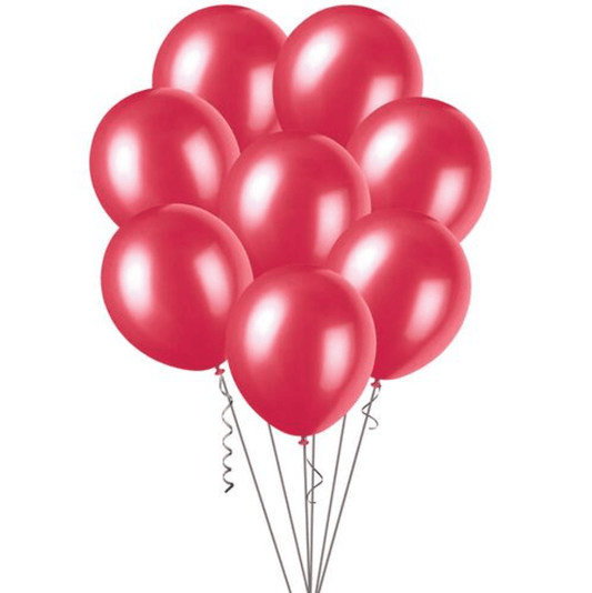 Pink Metallic Balloons 30cm (Pack of 100) - The Party Marketplace