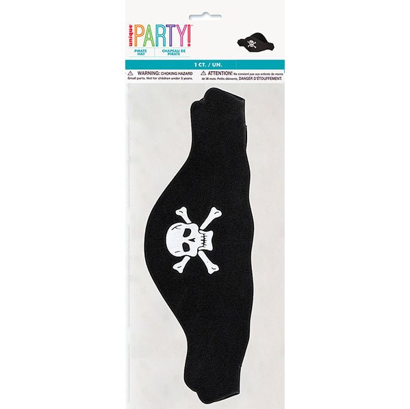 Pirate Hat - Flat Foam - The Party Marketplace