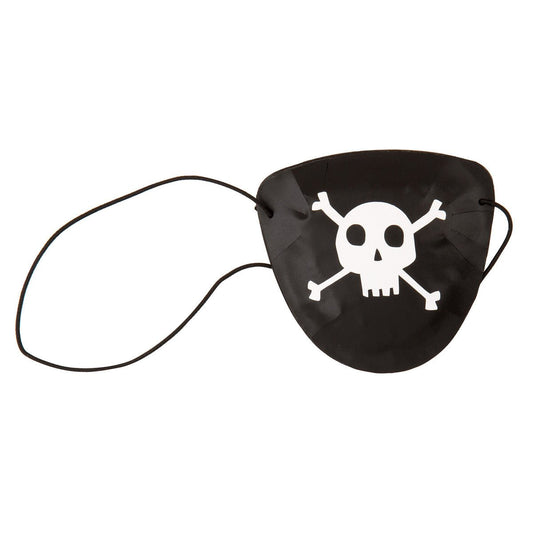 Pirate Skull & Crossbones Eye Patches (Pack of 8) - The Party Marketplace