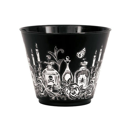 Plastic Tumbler - Sketchy Skull 266ml (Pack of 8) - The Party Marketplace