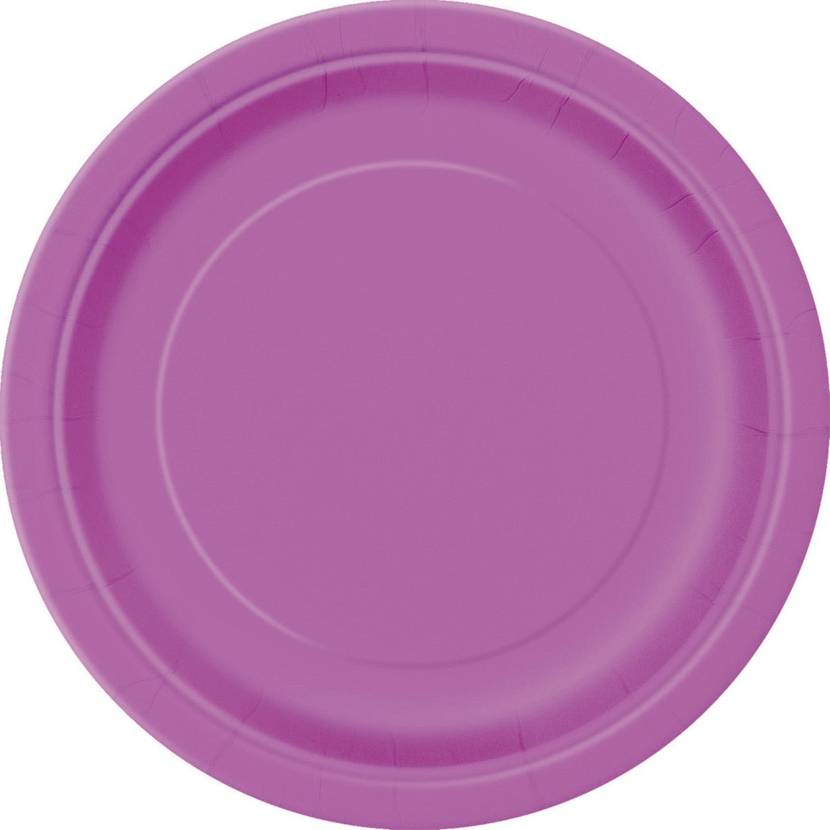 Pretty Purple Paper Plates 18cm (Pack of 8) - The Party Marketplace