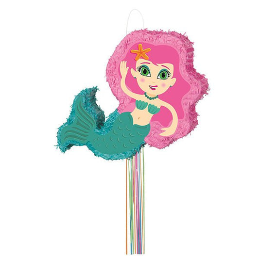 Pull String Piñata - Mermaid - The Party Marketplace