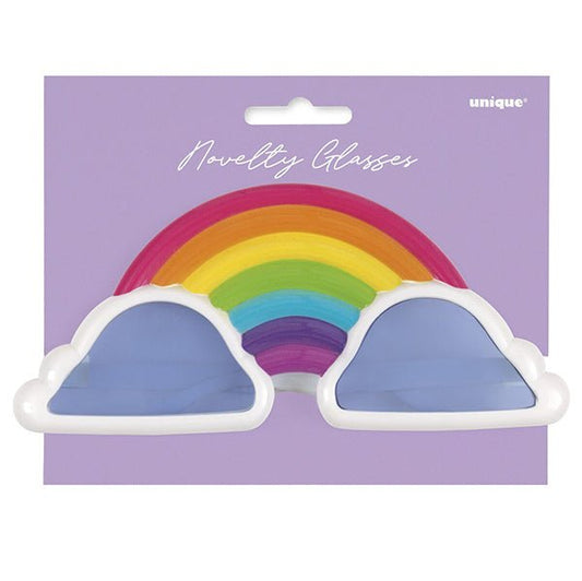 Rainbow Shaped Novelty Glasses - The Party Marketplace