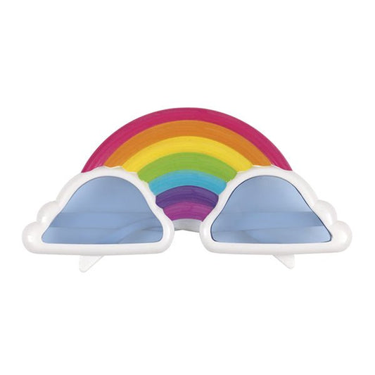 Rainbow Shaped Novelty Glasses - The Party Marketplace