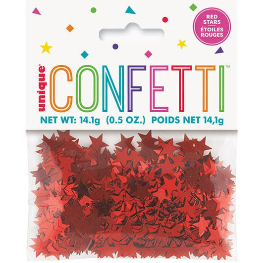 Red Star Confetti (14g) - The Party Marketplace