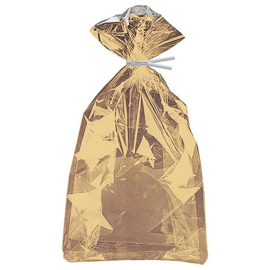 Rose Gold Foil Cello Bags (Pack of 10) - The Party Marketplace