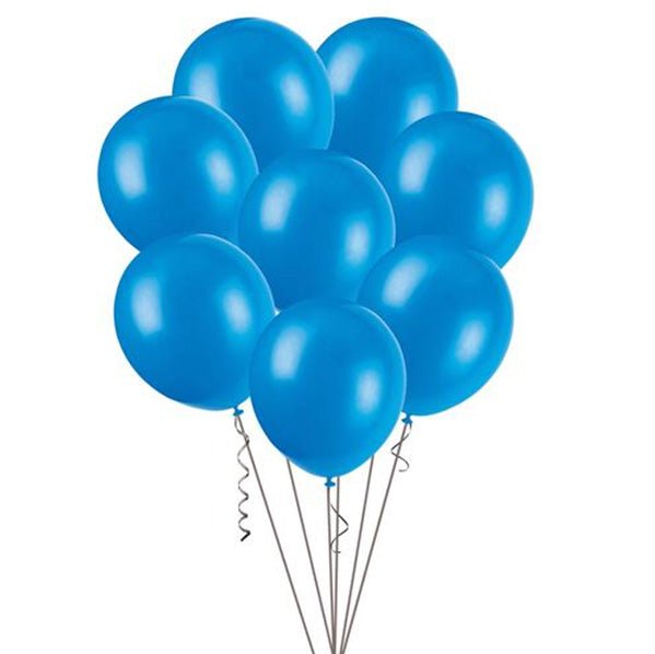 Royal Blue Decorator Balloons 25cm (Pack of 25) - The Party Marketplace