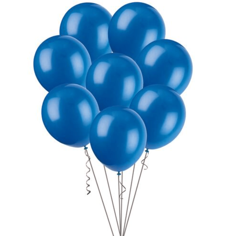 Sapphire Blue Decorator Balloons 30cm (Pack of 25) - The Party Marketplace