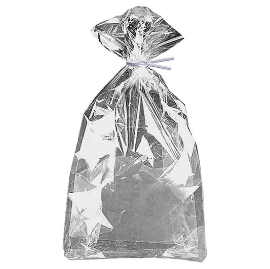 Silver Foil Cello Bags (Pack of 10) - The Party Marketplace