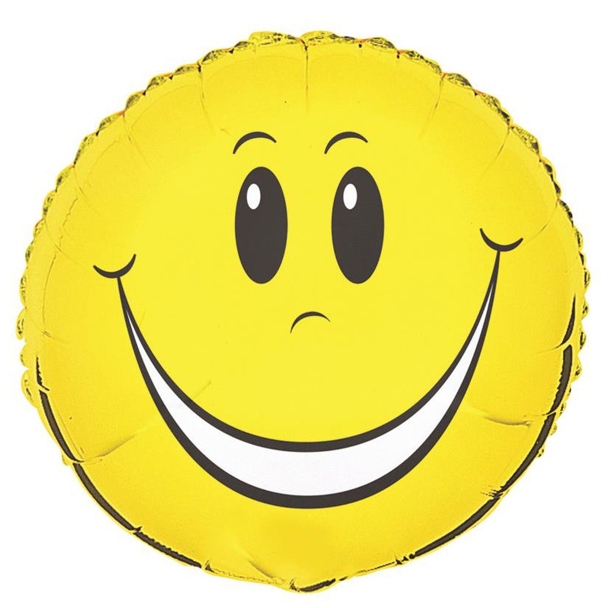 Smiley Face Foil Balloon 45cm - The Party Marketplace