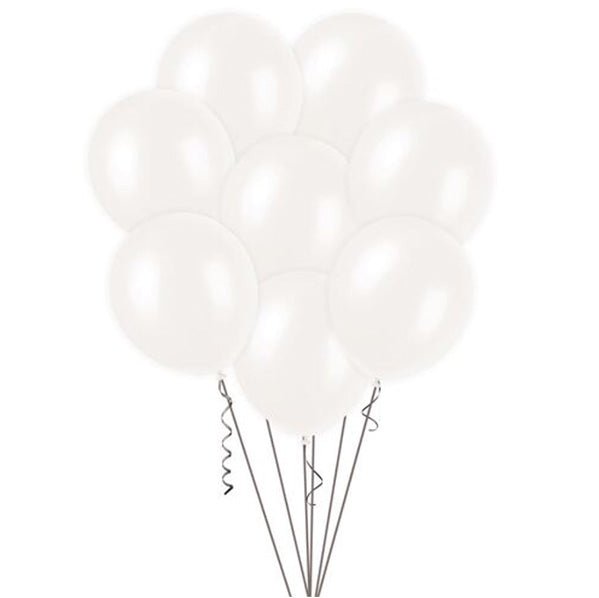 Snow White Decorator Balloons 25cm (Pack of 25) - The Party Marketplace
