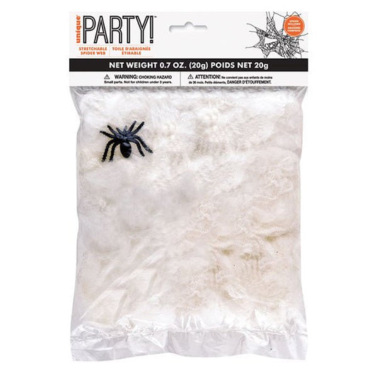 Spider & Spider Web 20g - The Party Marketplace