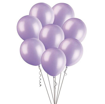 Spring Lavender Decorator Balloons 25cm (Pack of 25) - The Party Marketplace
