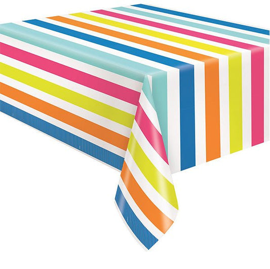 Summer Fun Printed Tablecover 137cm x 213cm - The Party Marketplace