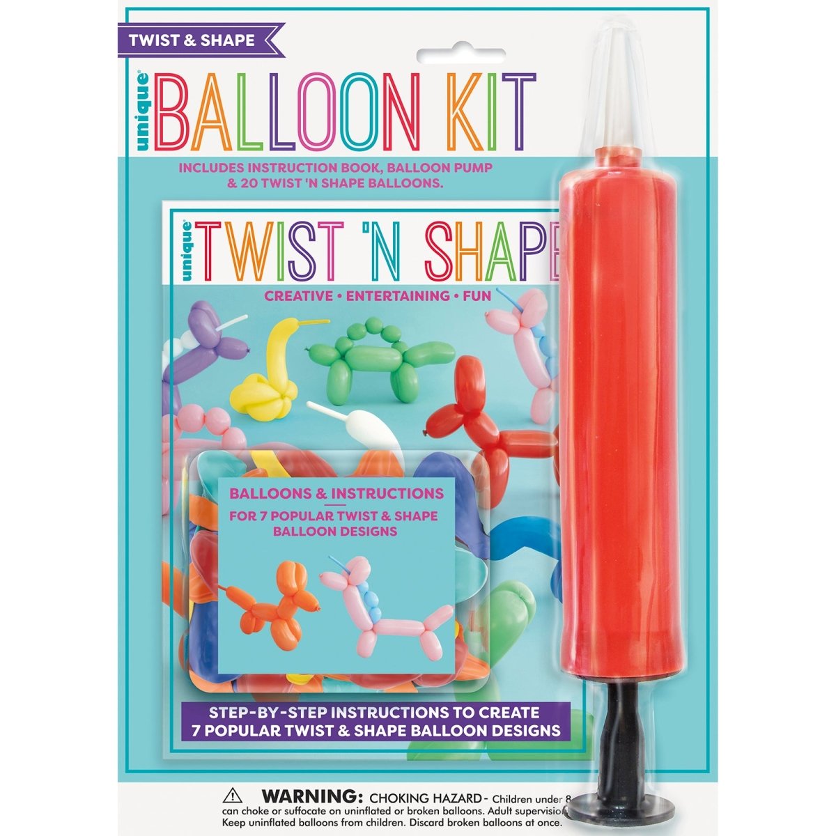 Twist and Shape Balloon Kit - The Party Marketplace