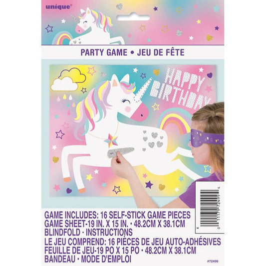 Unicorn Blindfold Game - The Party Marketplace