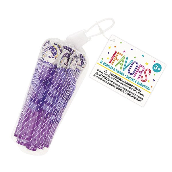 Unicorn Bubbles & Wands (Pack of 6) - The Party Marketplace