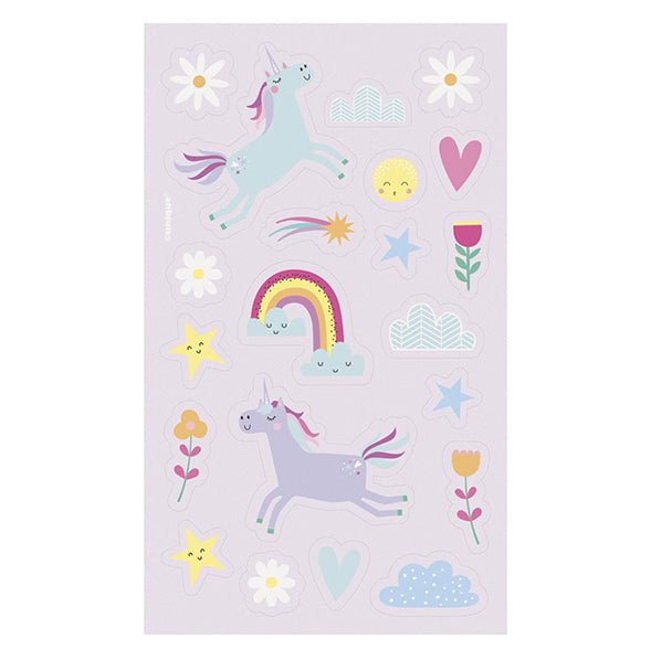 Unicorn Stickers (4 sheets) - The Party Marketplace
