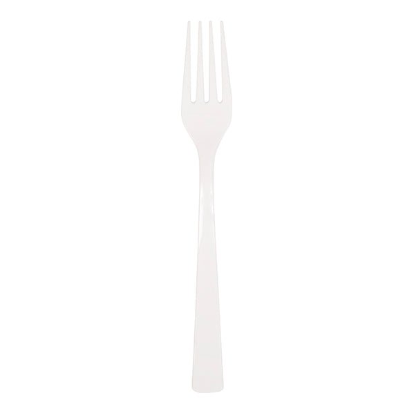 White Forks (Pack of 18) - The Party Marketplace