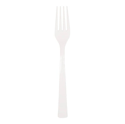 White Forks (Pack of 18) - The Party Marketplace
